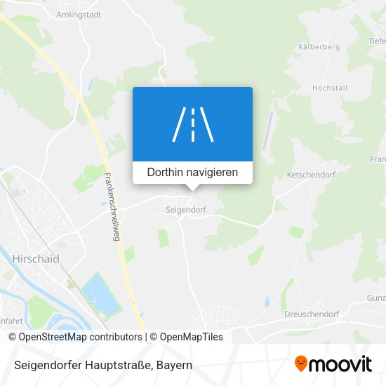 Seigendorfer Hauptstraße Karte