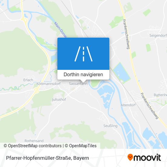 Pfarrer-Hopfenmüller-Straße Karte