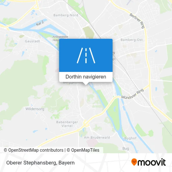 Oberer Stephansberg Karte