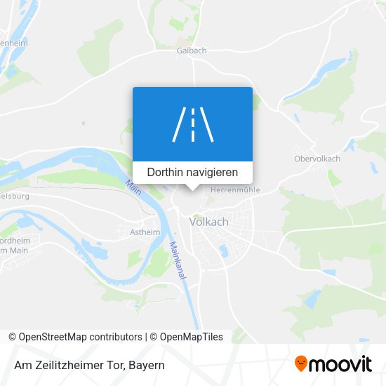 Am Zeilitzheimer Tor Karte