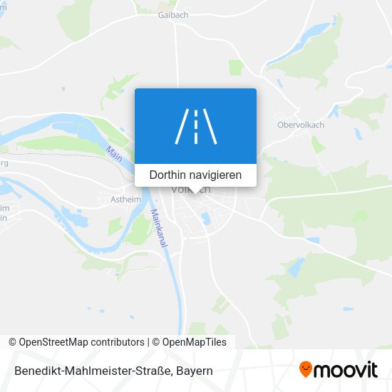 Benedikt-Mahlmeister-Straße Karte