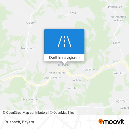 Busbach Karte