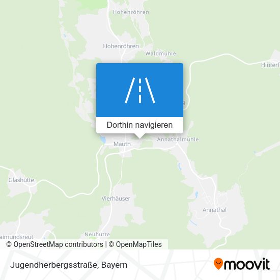Jugendherbergsstraße Karte