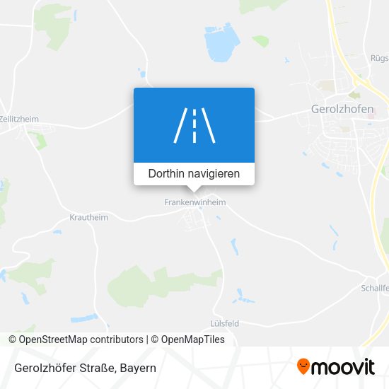 Gerolzhöfer Straße Karte