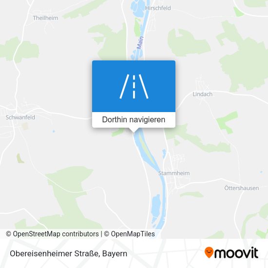 Obereisenheimer Straße Karte