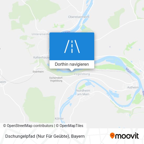 Dschungelpfad (Nur Für Geübte) Karte