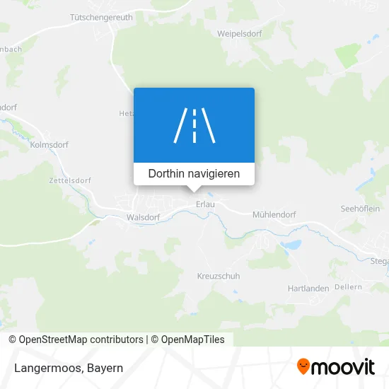 Langermoos Karte