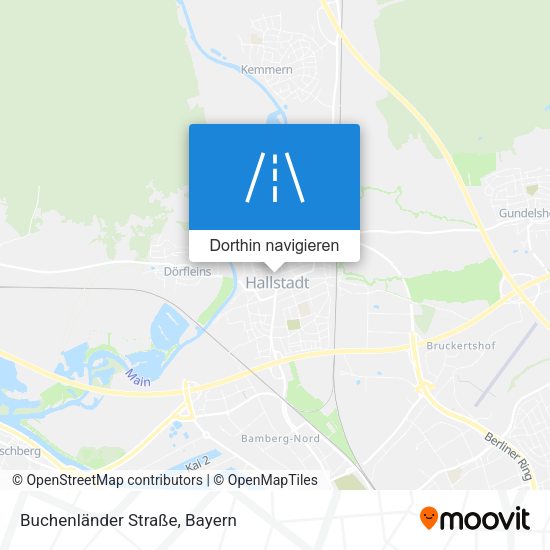 Buchenländer Straße Karte