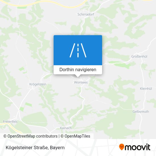 Kögelsteiner Straße Karte