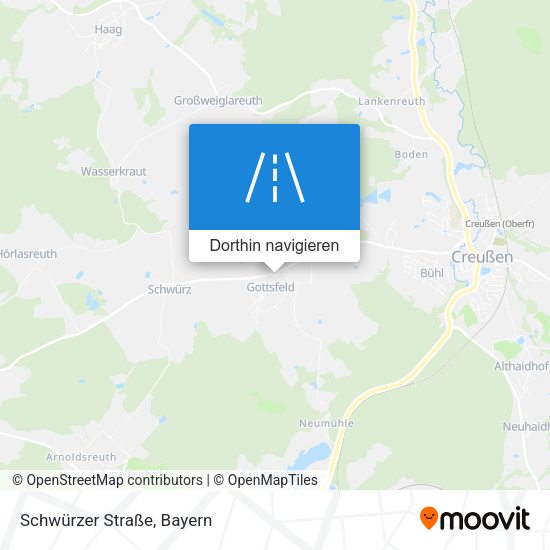 Schwürzer Straße Karte