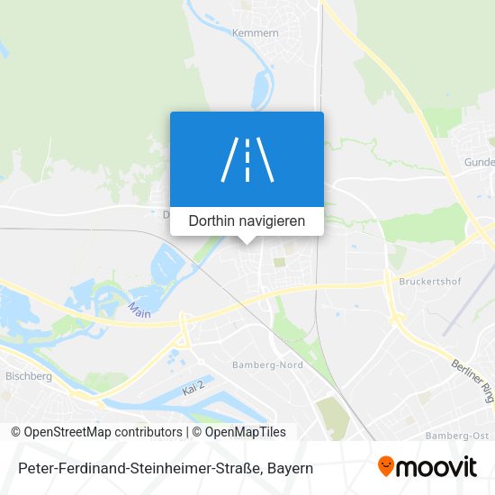 Peter-Ferdinand-Steinheimer-Straße Karte