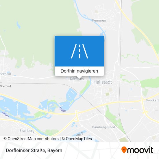 Dörfleinser Straße Karte