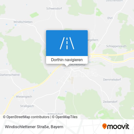 Windischlettener Straße Karte