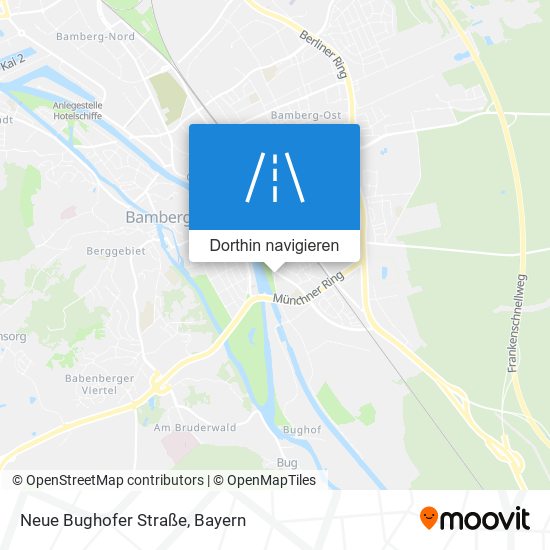Neue Bughofer Straße Karte