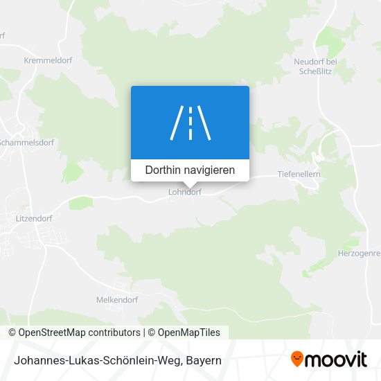 Johannes-Lukas-Schönlein-Weg Karte