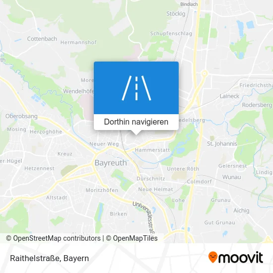Raithelstraße Karte