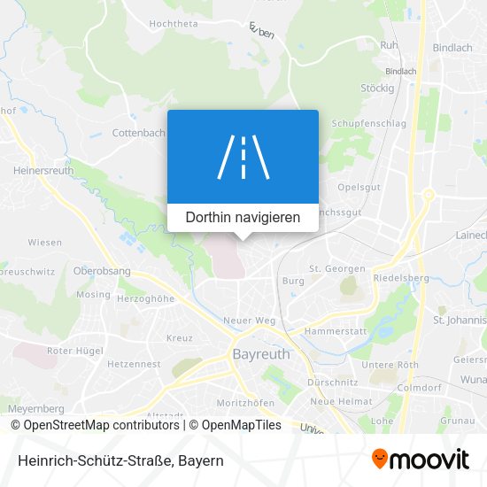 Heinrich-Schütz-Straße Karte