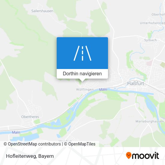 Hofleitenweg Karte