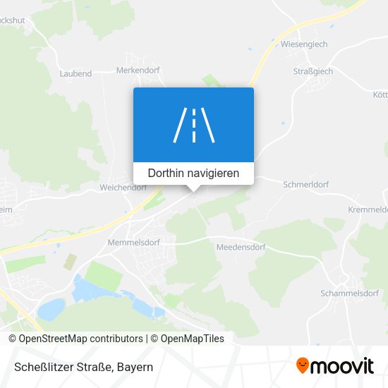 Scheßlitzer Straße Karte