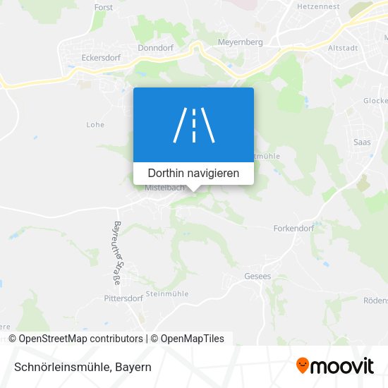 Schnörleinsmühle Karte