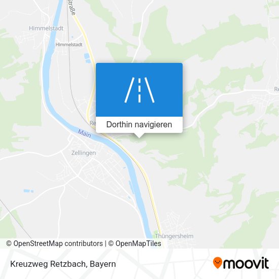 Kreuzweg Retzbach Karte