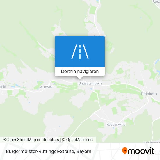 Bürgermeister-Rüttinger-Straße Karte