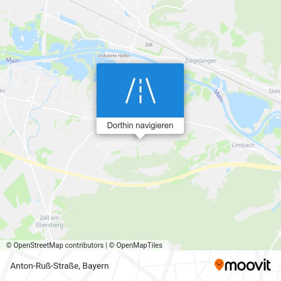 Anton-Ruß-Straße Karte