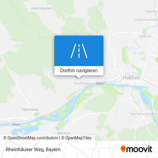 Rheinhäuser Weg Karte