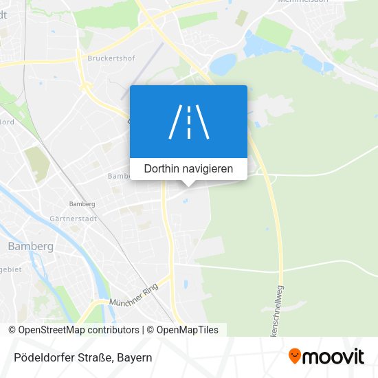 Pödeldorfer Straße Karte