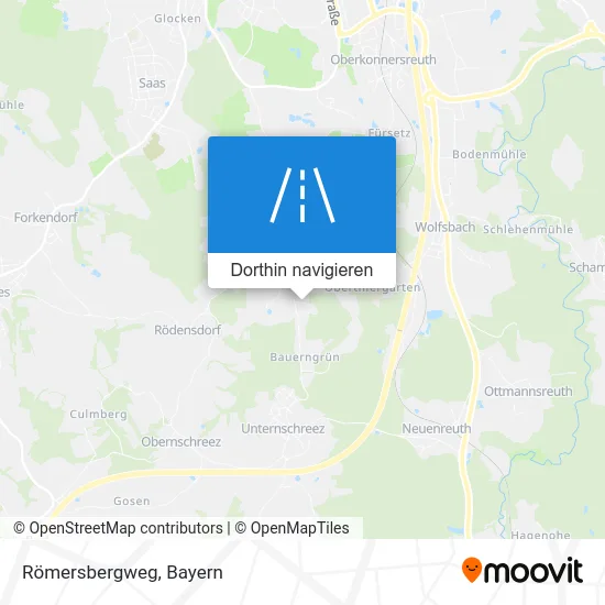 Römersbergweg Karte