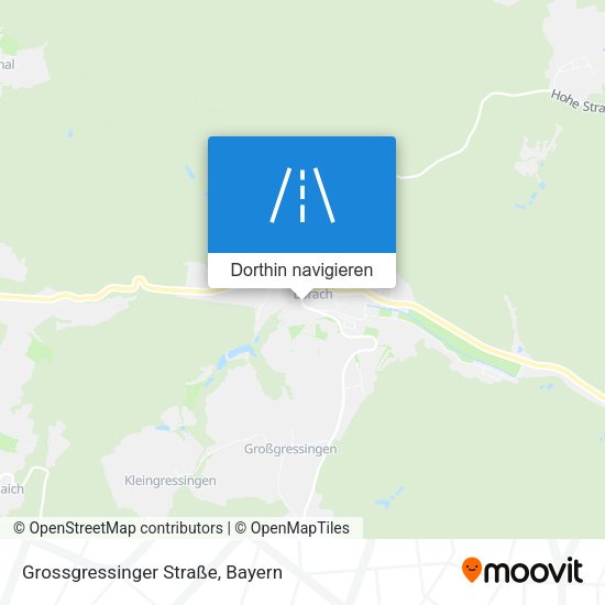 Grossgressinger Straße Karte