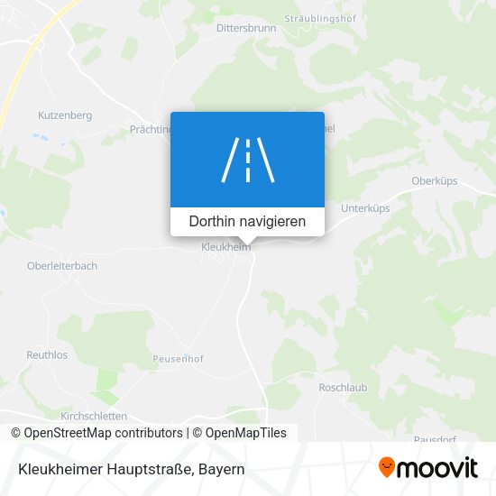 Kleukheimer Hauptstraße Karte