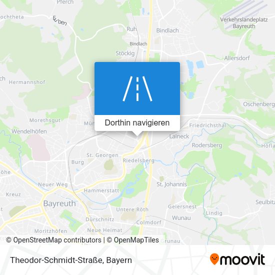 Theodor-Schmidt-Straße Karte