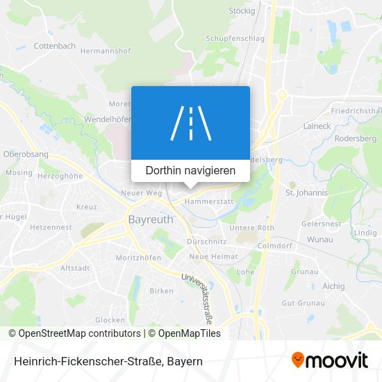 Heinrich-Fickenscher-Straße Karte
