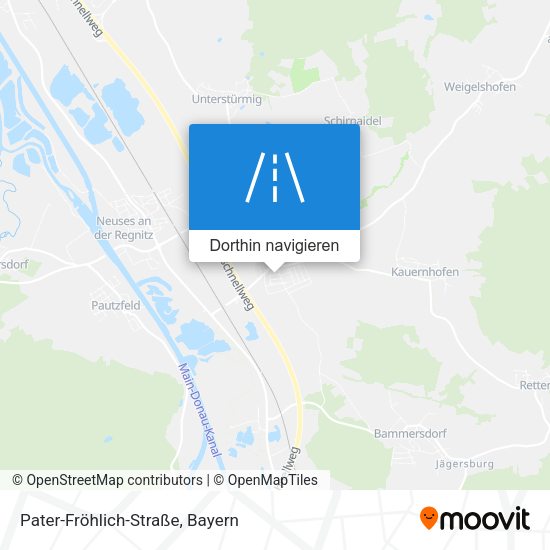 Pater-Fröhlich-Straße Karte