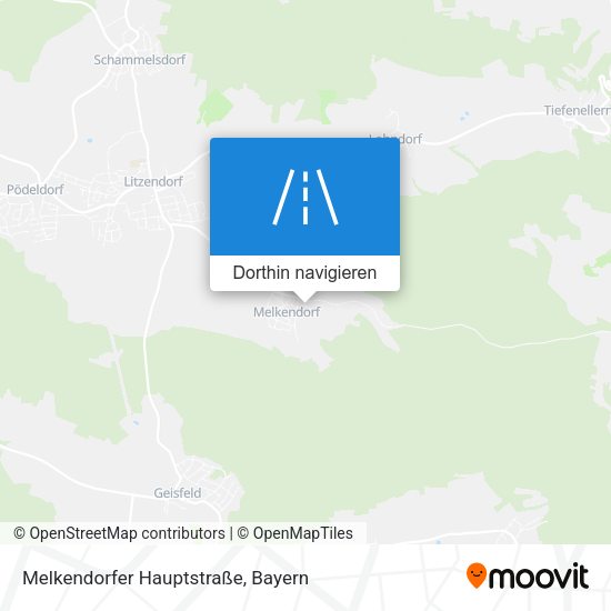 Melkendorfer Hauptstraße Karte