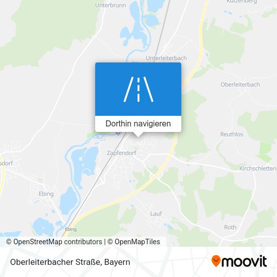 Oberleiterbacher Straße Karte