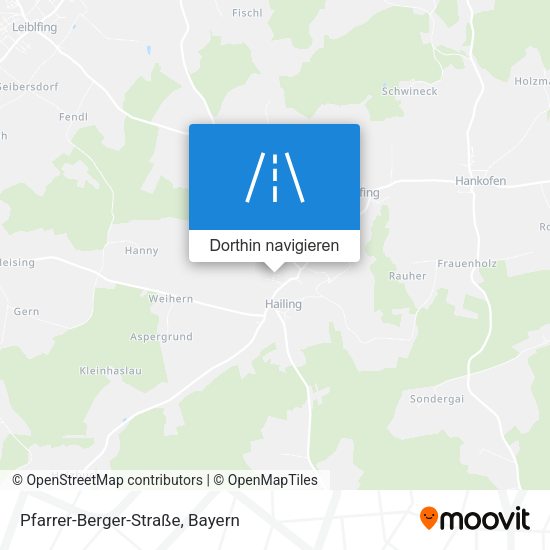 Pfarrer-Berger-Straße Karte