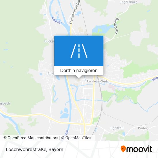 Löschwöhrdstraße Karte