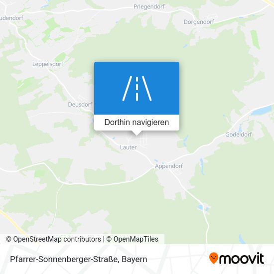 Pfarrer-Sonnenberger-Straße Karte