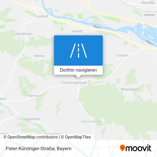 Pater-Kürzinger-Straße Karte