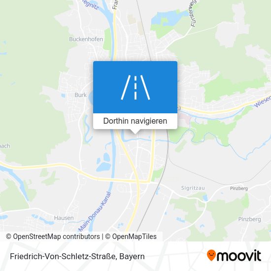 Friedrich-Von-Schletz-Straße Karte