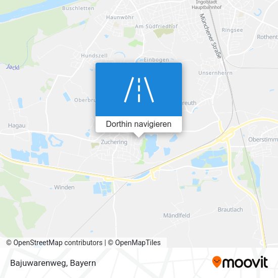 Bajuwarenweg Karte