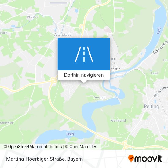 Martina-Hoerbiger-Straße Karte