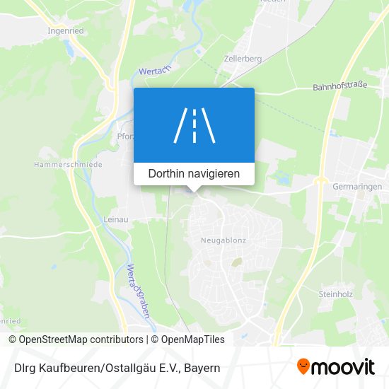 Dlrg Kaufbeuren/Ostallgäu E.V. Karte