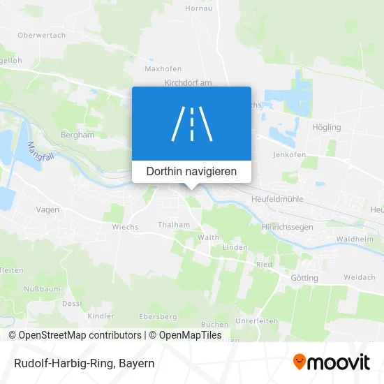 Rudolf-Harbig-Ring Karte