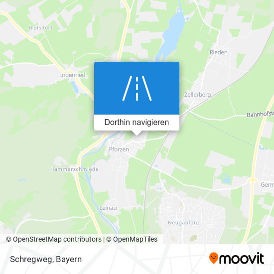 Schregweg Karte