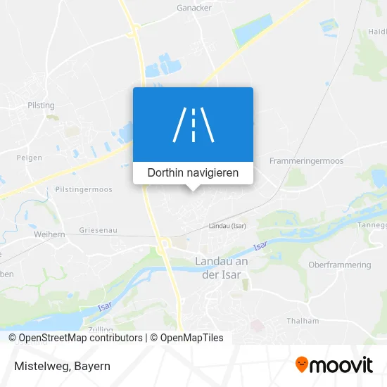 Mistelweg Karte