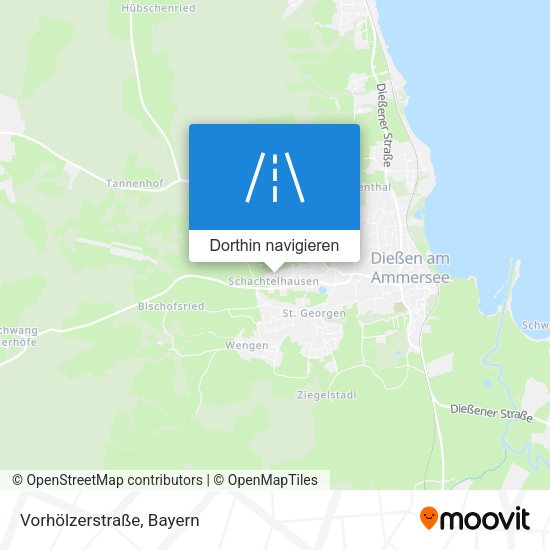 Vorhölzerstraße Karte