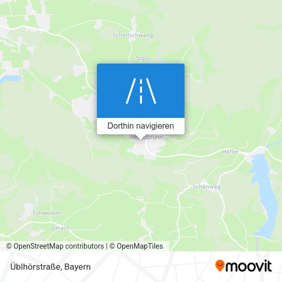 Üblhörstraße Karte